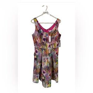 New York & Company Sleeveless Fit and Flare Dress